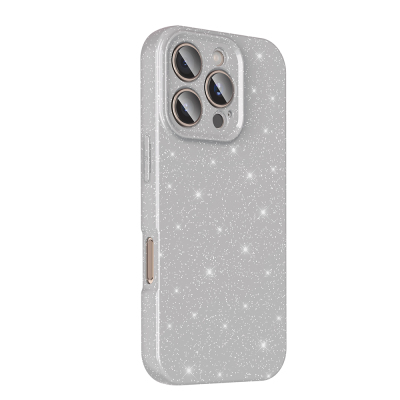 Apple iPhone 16 Pro Max Case Camera Protection Glitter Luxury Zore Koton Cover - 8