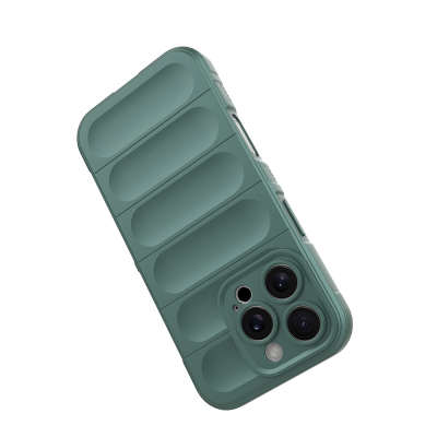 Apple iPhone 16 Pro Max Case Flexible TPU Hollow Back Surface Design Zore Etnik Silicone Cover - 11