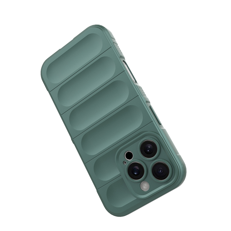 Apple iPhone 16 Pro Max Case Flexible TPU Hollow Back Surface Design Zore Etnik Silicone Cover - 11