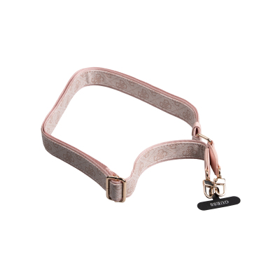 Apple iPhone 16 Pro Max Case Guess Original Licensed 4G Large Metal Logo and Thick Strap - 10