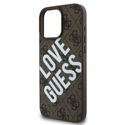 Apple iPhone 16 Pro Max Case Guess Original Licensed Big Love Guess Cover - 15