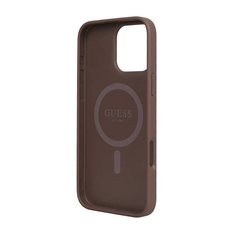 Apple iPhone 16 Pro Max Case Guess Original Licensed Small 4G Classic Cover - 12