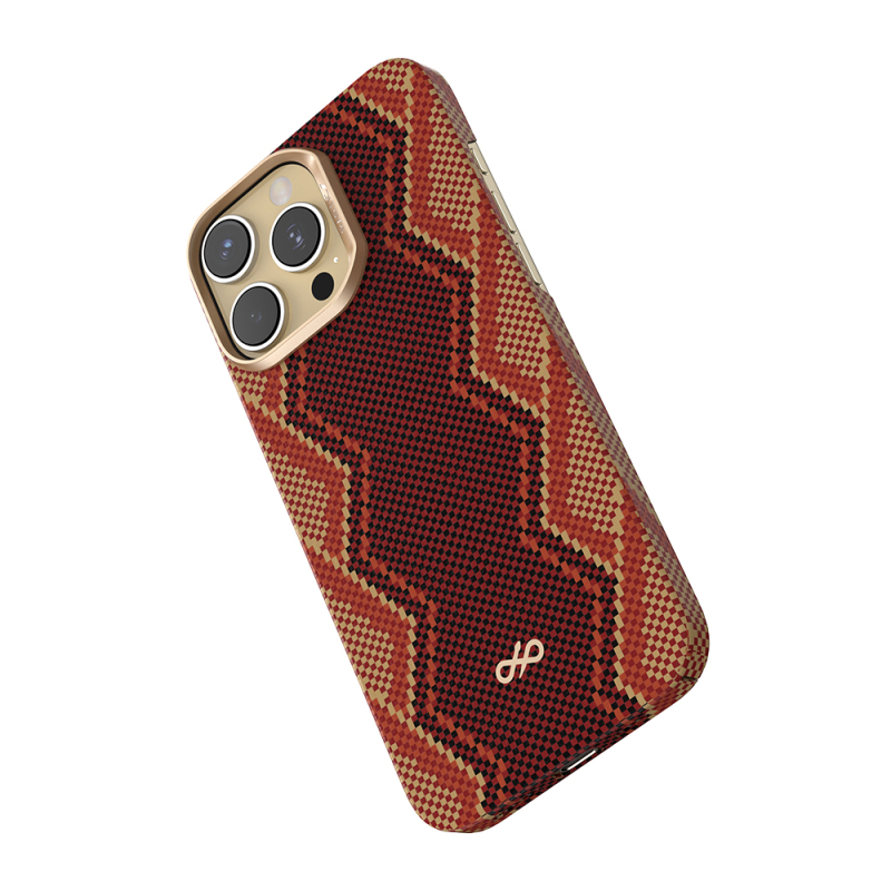 Apple iPhone 16 Pro Max Case M-safe Charging Feature Raptic Aramid Skin Bionic Series Cover - 3