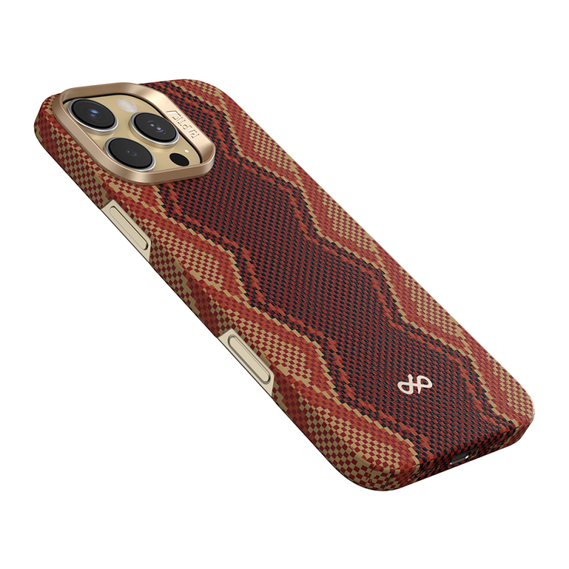 Apple iPhone 16 Pro Max Case M-safe Charging Feature Raptic Aramid Skin Bionic Series Cover - 5