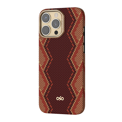 Apple iPhone 16 Pro Max Case M-safe Charging Feature Raptic Aramid Skin Bionic Series Cover - 1