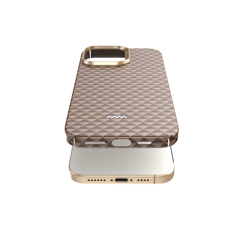 Apple iPhone 16 Pro Max Case M-safe Charging Feature Raptic Aramid Skin Origin Series Cover - 7