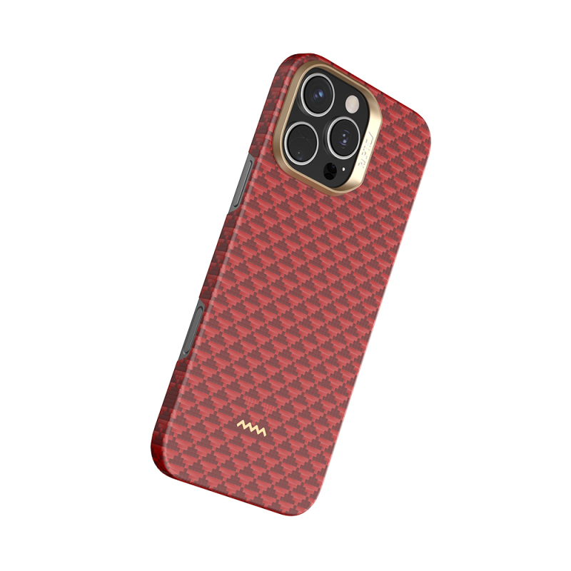 Apple iPhone 16 Pro Max Case M-safe Charging Feature Raptic Aramid Skin Origin Series Cover - 9