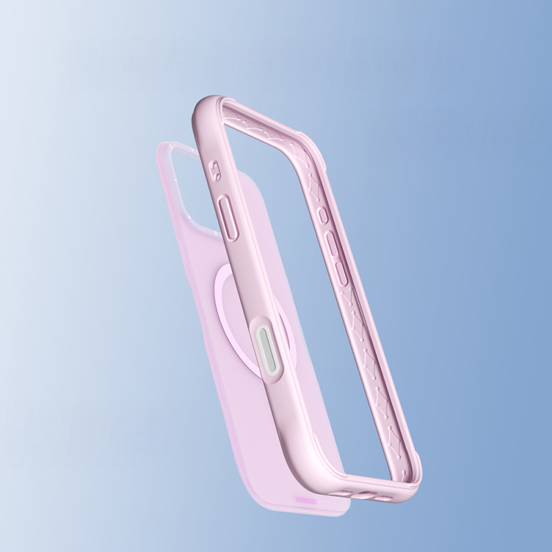 Apple iPhone 16 Pro Max Case M-safe Charging Feature Youngkit Macaroon Series Cover - 38