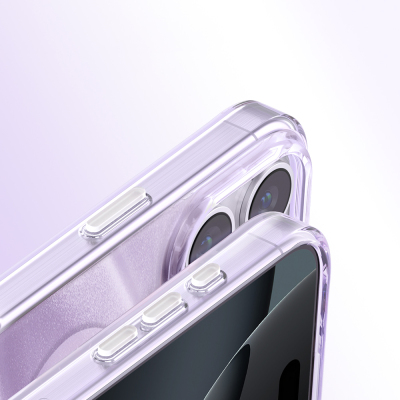 Apple iPhone 16 Pro Max Case M-Safe Charging Feature Zore Paris Rovix Hard PC Cover - 10