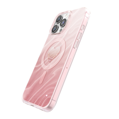Apple iPhone 16 Pro Max Case M-Safe Charging Feature Zore Paris Rovix Hard PC Cover - 13