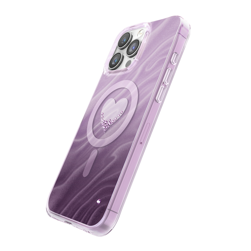 Apple iPhone 16 Pro Max Case M-Safe Charging Feature Zore Paris Rovix Hard PC Cover - 21