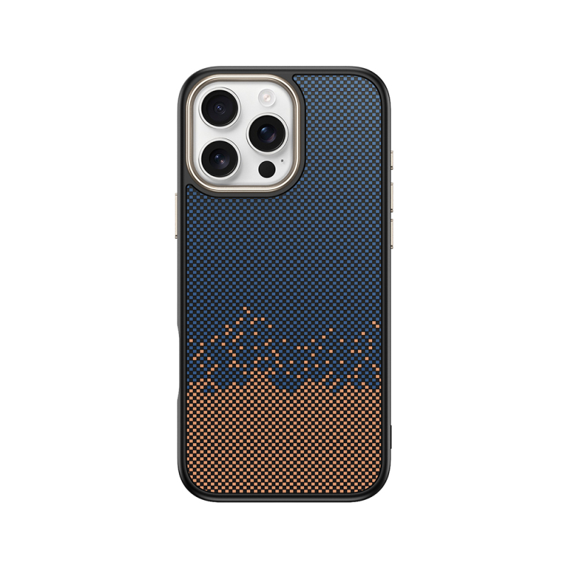 Apple iPhone 16 Pro Max Case Magsafe Charging Feature Carbon Fiber Look Zore Antina Cover - 3