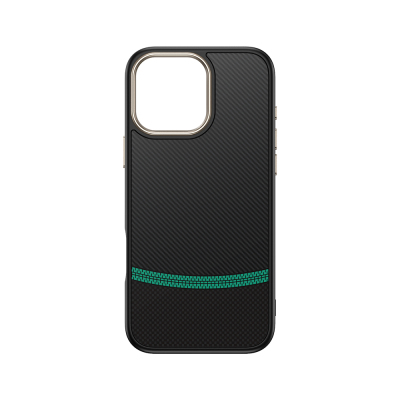 Apple iPhone 16 Pro Max Case Magsafe Charging Feature Carbon Fiber Look Zore Antina Cover - 21