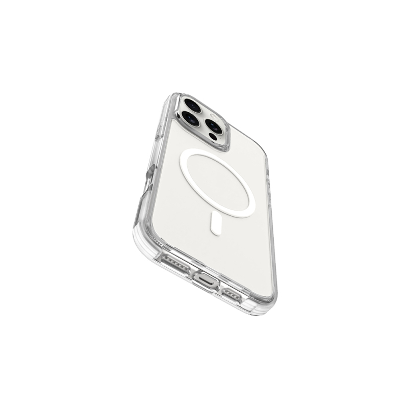 Apple iPhone 16 Pro Max Case Magsafe Charging Featured Airbag Designed Raptic Clear Series Transparent Cover - 5