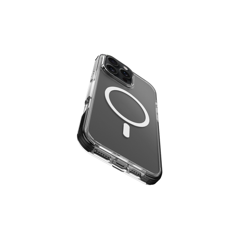 Apple iPhone 16 Pro Max Case Magsafe Charging Featured Airbag Designed Raptic Clear Series Transparent Cover - 7