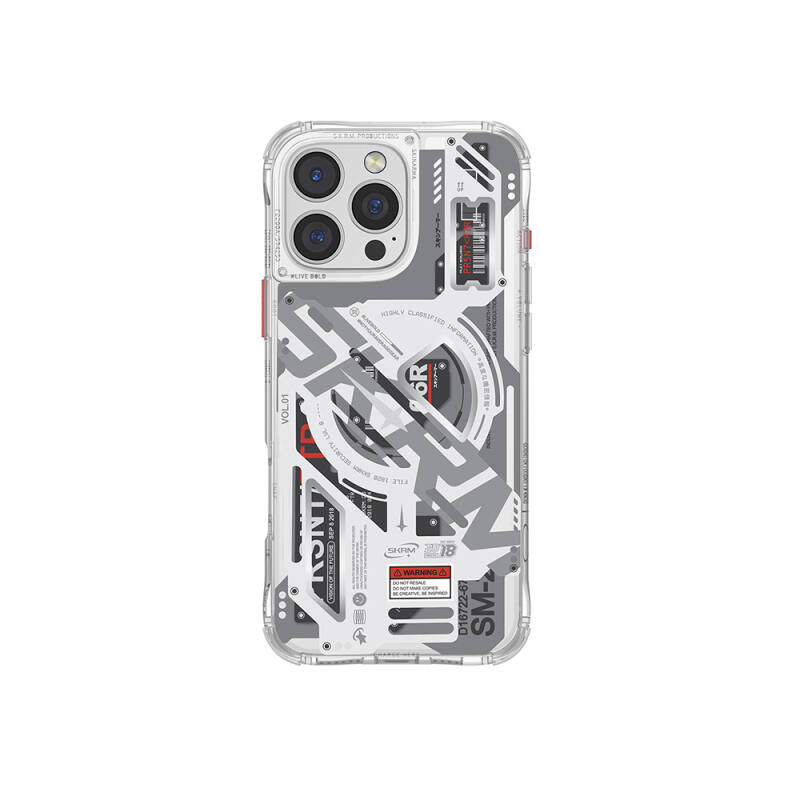 Apple iPhone 16 Pro Max Case Magsafe Charging Featured Layered Machine Themed SkinArma Ekho Cover - 2