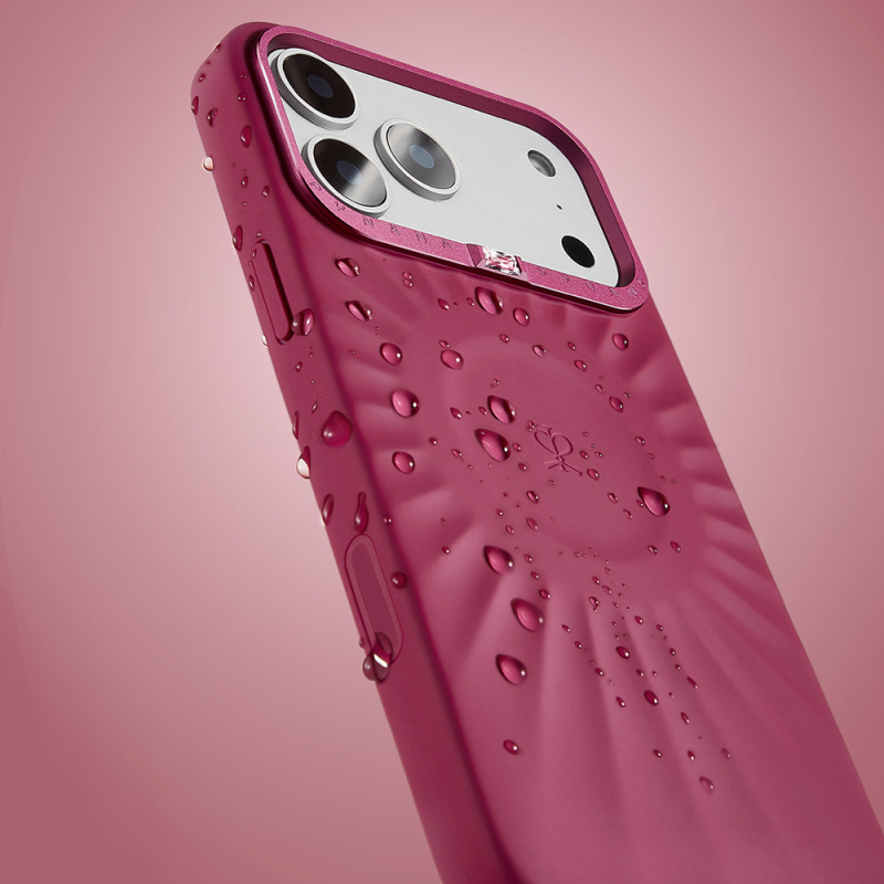 Apple iPhone 16 Pro Max Case with Embossed Metal Camera Frame Pynana Starlight Series Cover - 5