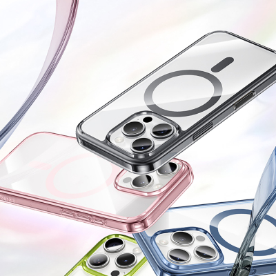 Apple iPhone 16 Pro Max Case with M-safe Charging Feature, Airbag, Transparent, Benks LucentPro Series Cover - 4
