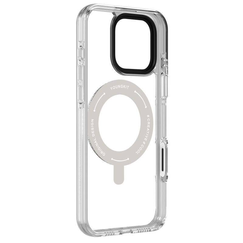 Apple iPhone 16 Pro Max Case with M-safe Charging Stand and Action Button Youngkit Pivot Series Cover - 7