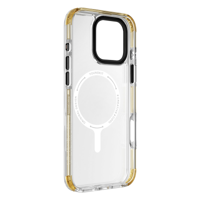 Apple iPhone 16 Pro Max Case YoungKit Crystal Color Series Cover with Magsafe Charging Feature - 9