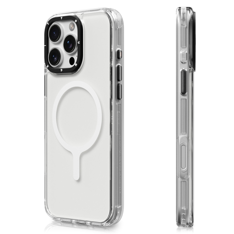 Apple iPhone 16 Pro Max Case YoungKit Crystal Color Series Cover with Magsafe Charging Feature - 3