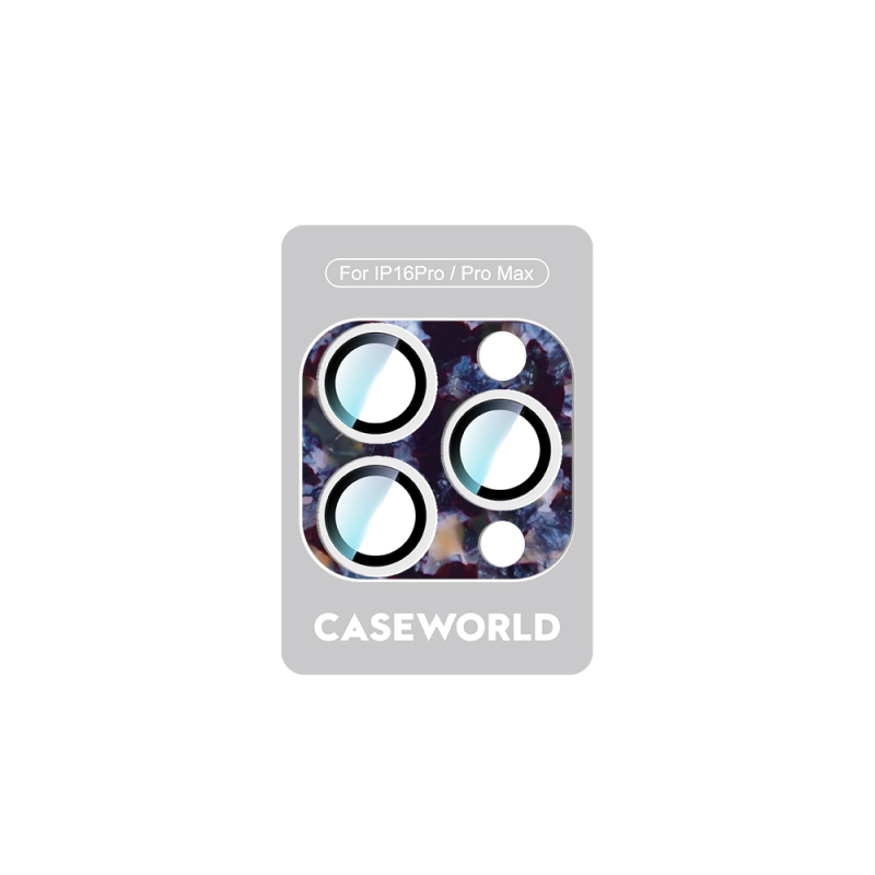 Apple iPhone 16 Pro Max CaseWorld Crystal Color Serisi Full Kamera Lens Koruyucu - 7