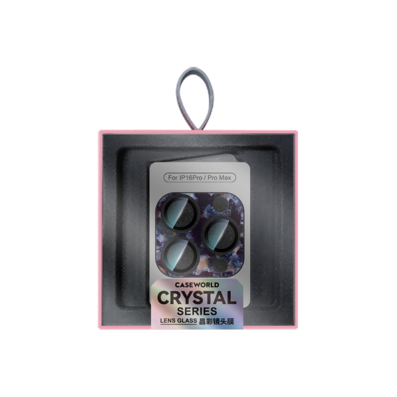Apple iPhone 16 Pro Max CaseWorld Crystal Color Serisi Full Kamera Lens Koruyucu - 8