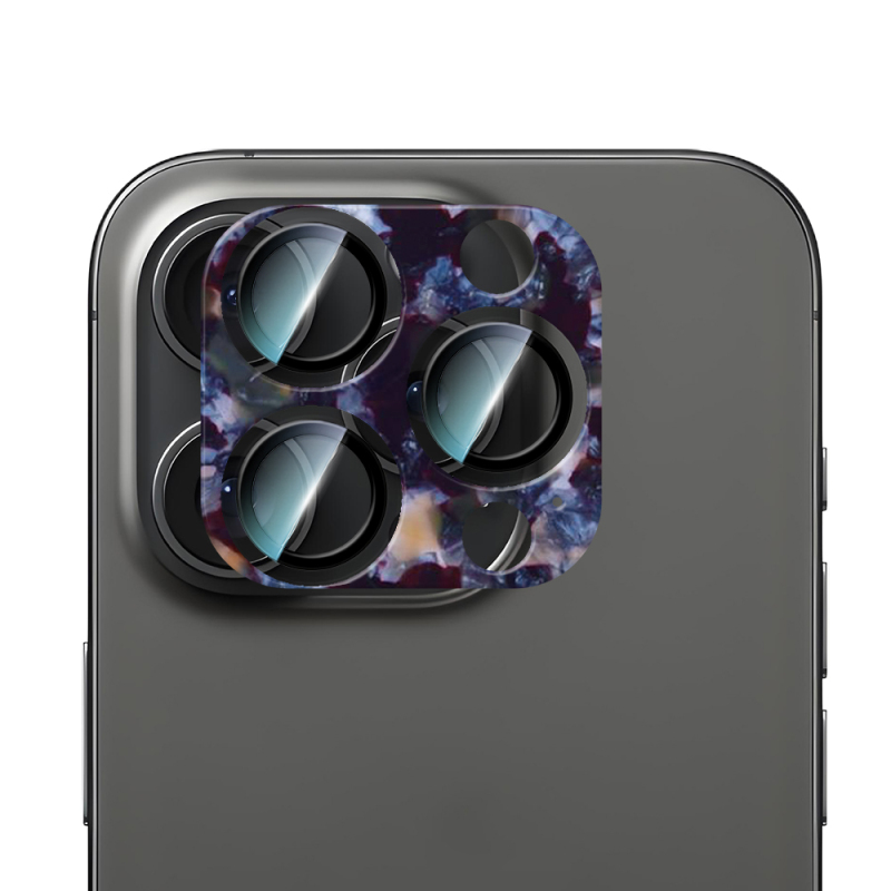 Apple iPhone 16 Pro Max CaseWorld Crystal Color Serisi Full Kamera Lens Koruyucu - 5