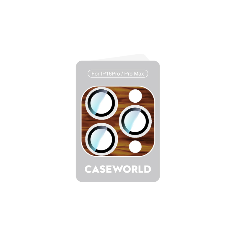 Apple iPhone 16 Pro Max CaseWorld Crystal Color Serisi Full Kamera Lens Koruyucu - 14