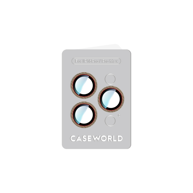 Apple iPhone 16 Pro Max CaseWorld Karbon Fiber Serisi Anti Reflective Ultra Clear Kamera Lens Koruyucu - 9