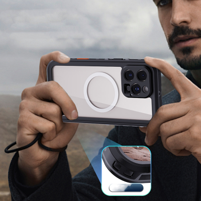 Apple iPhone 16 Pro Max Kılıf 1-1 Su Geçirmez Kılıf - 4