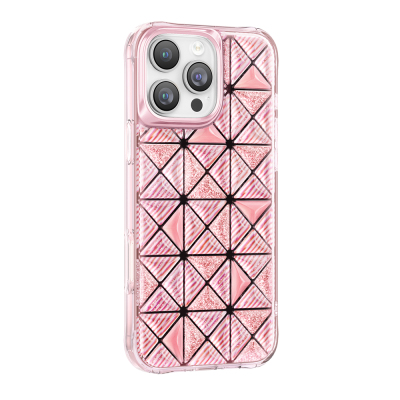 Apple iPhone 16 Pro Max Kılıf 3D Buz Blok Desenli Zore Paris Kairo TPU Kapak - 1