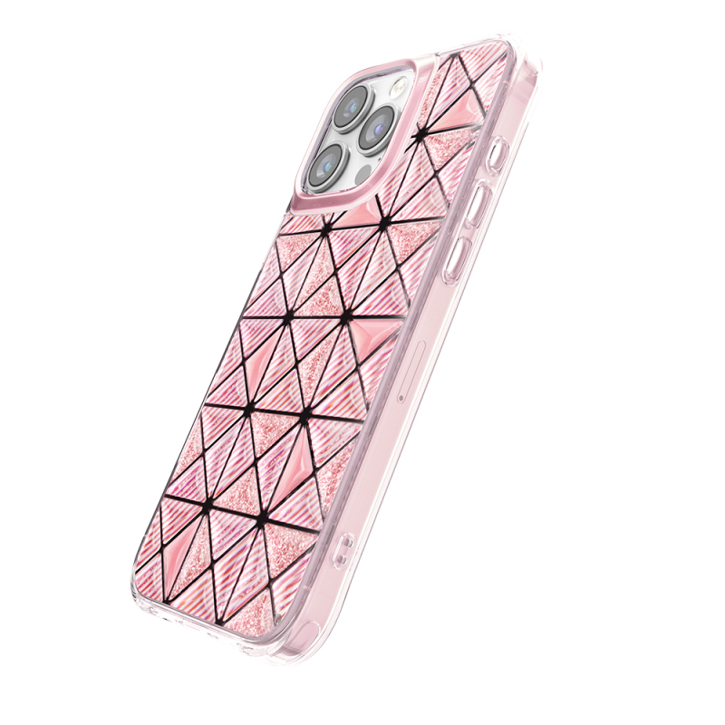 Apple iPhone 16 Pro Max Kılıf 3D Buz Blok Desenli Zore Paris Kairo TPU Kapak - 2