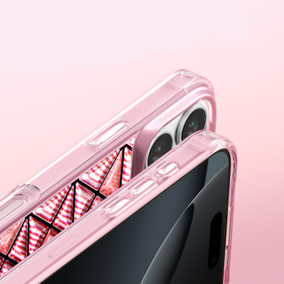 Apple iPhone 16 Pro Max Kılıf 3D Buz Blok Desenli Zore Paris Kairo TPU Kapak - 9