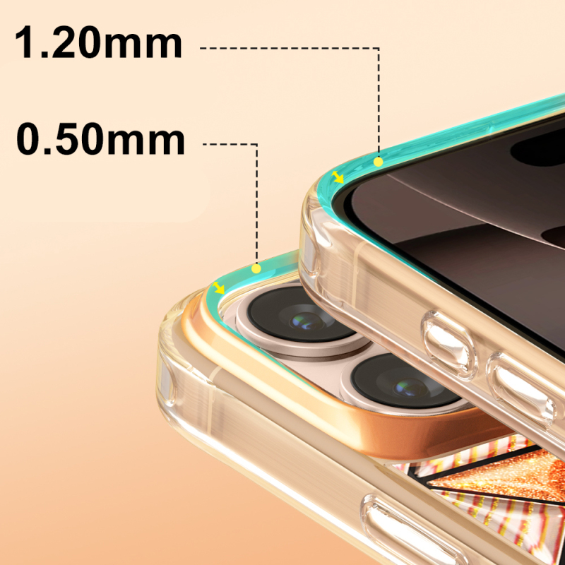 Apple iPhone 16 Pro Max Kılıf 3D Buz Blok Desenli Zore Paris Kairo TPU Kapak - 25