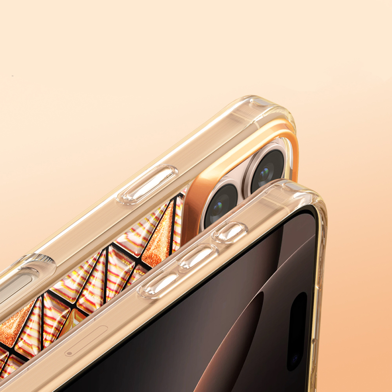 Apple iPhone 16 Pro Max Kılıf 3D Buz Blok Desenli Zore Paris Kairo TPU Kapak - 27