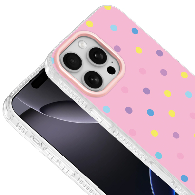 Apple iPhone 16 Pro Max Kılıf Airbag Tasarımlı Zore Potik Sert PC Kapak - 5