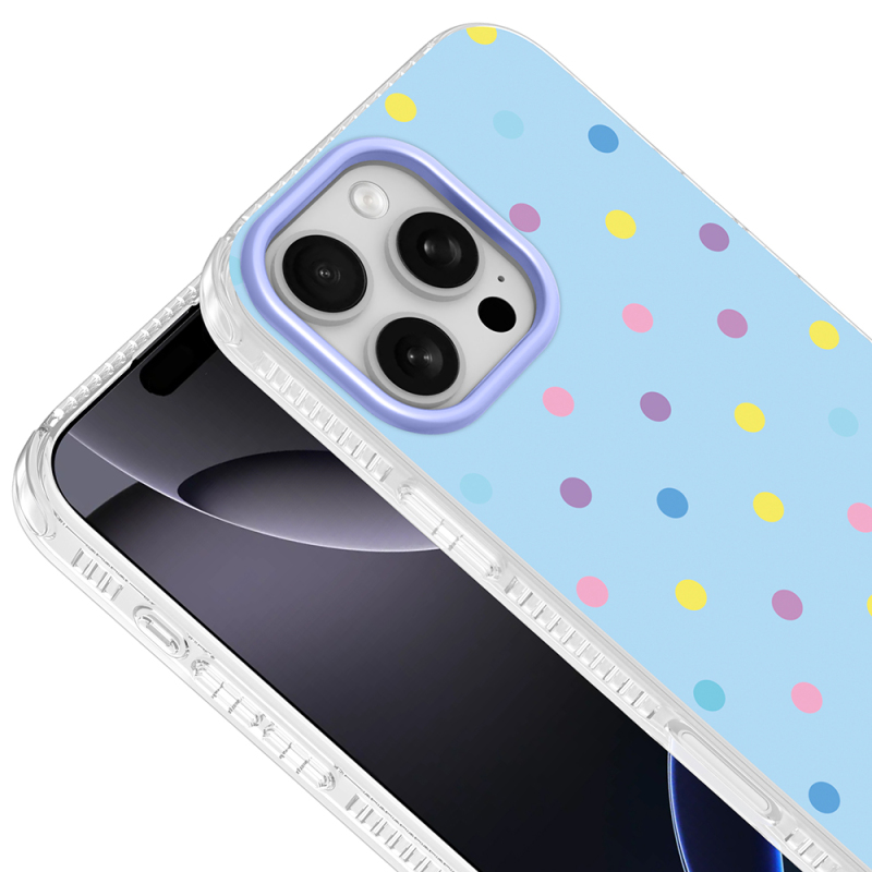 Apple iPhone 16 Pro Max Kılıf Airbag Tasarımlı Zore Potik Sert PC Kapak - 11