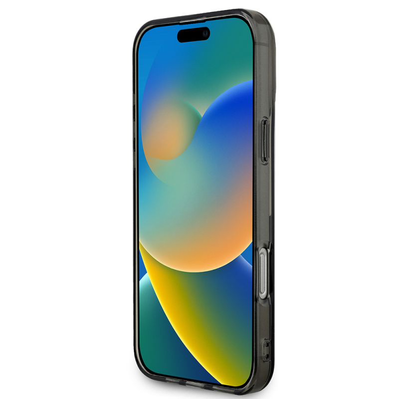 Apple iPhone 16 Pro Max Kılıf BMW Orjinal Lisanslı Yarı Transparan M Dizayn Çizgili Kapak - 8