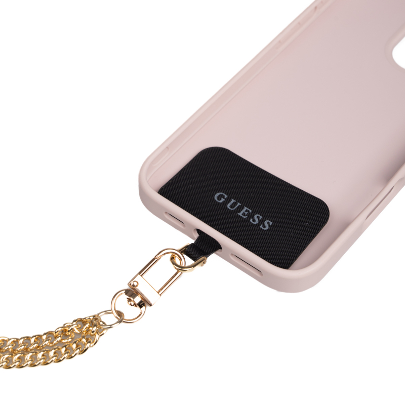 Apple iPhone 16 Pro Max Kılıf Guess Orjinal Lisanslı PU Deri 4G Büyük Metal Logolu Çapraz Vücut Askılı Kapak - 21