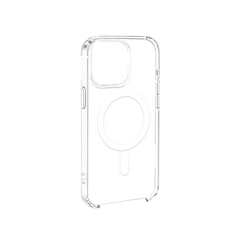 Apple iPhone 16 Pro Max Kılıf IC Çipli Zore Wireless Şarj Özellikli Şeffaf Orjin Kapak - 4