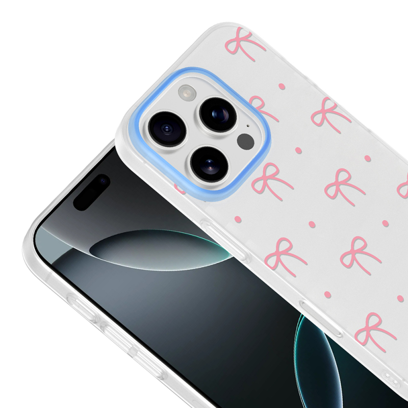 Apple iPhone 16 Pro Max Kılıf Kamera Korumalı Desenli Zore Klip Kapak - 10