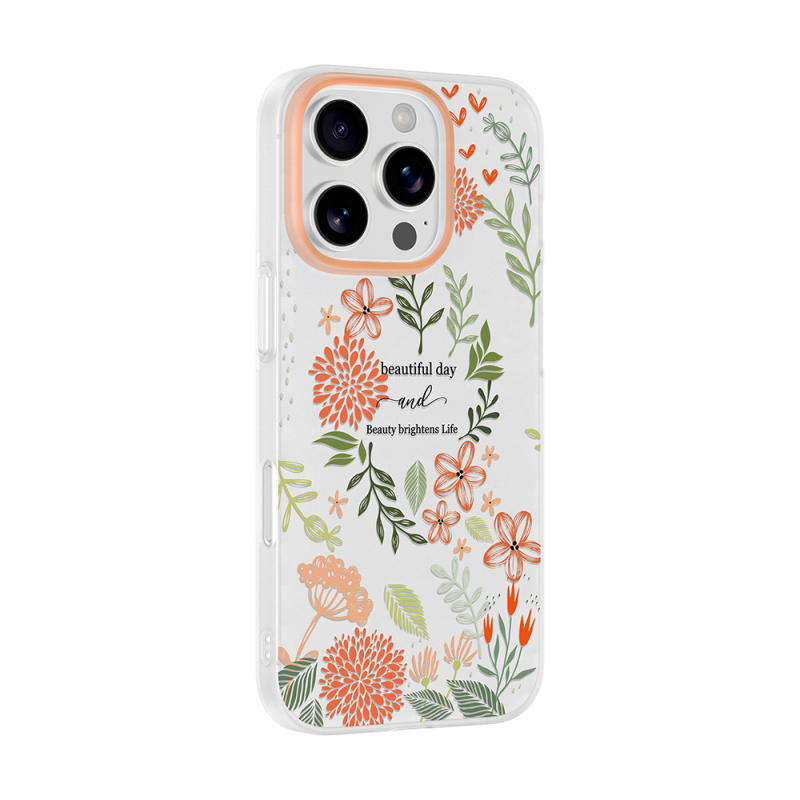 Apple iPhone 16 Pro Max Kılıf Kamera Korumalı Desenli Zore Klip Kapak - 8