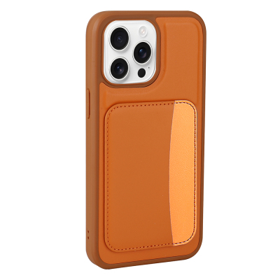 Apple iPhone 16 Pro Max Kılıf Kartlıklı Zore X-Kart Silikon Kapak - 9