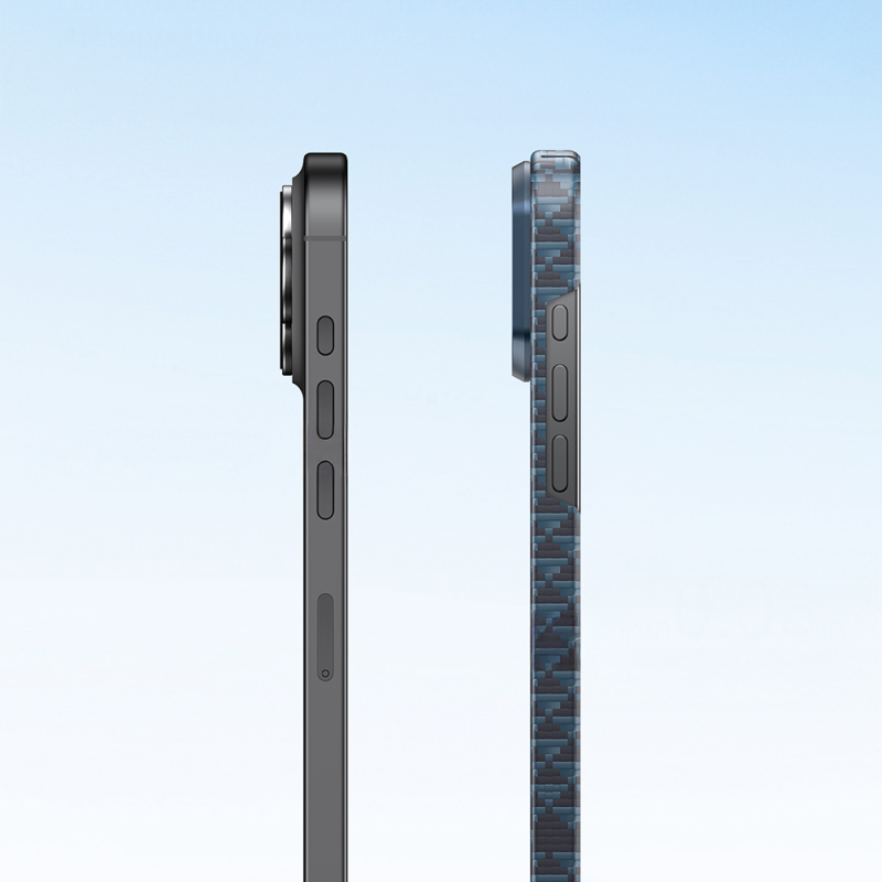 Apple iPhone 16 Pro Max Kılıf M-safe Şarj Özellikli Raptic Aramid Skin Origin Serisi Kapak - 22