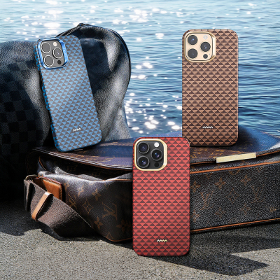 Apple iPhone 16 Pro Max Kılıf M-safe Şarj Özellikli Raptic Aramid Skin Origin Serisi Kapak - 14