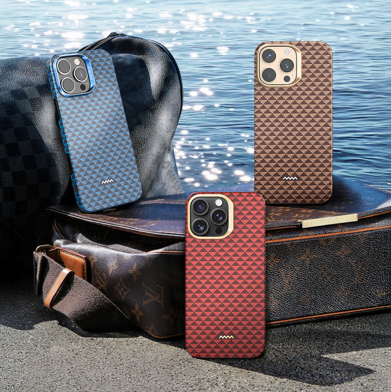 Apple iPhone 16 Pro Max Kılıf M-safe Şarj Özellikli Raptic Aramid Skin Origin Serisi Kapak - 14