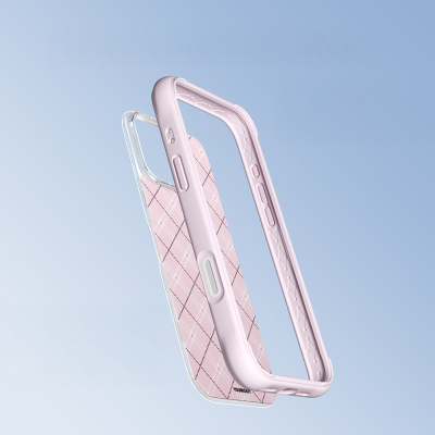 Apple iPhone 16 Pro Max Kılıf M-safe Şarj Özellikli Youngkit Argyle Serisi Kapak - 11