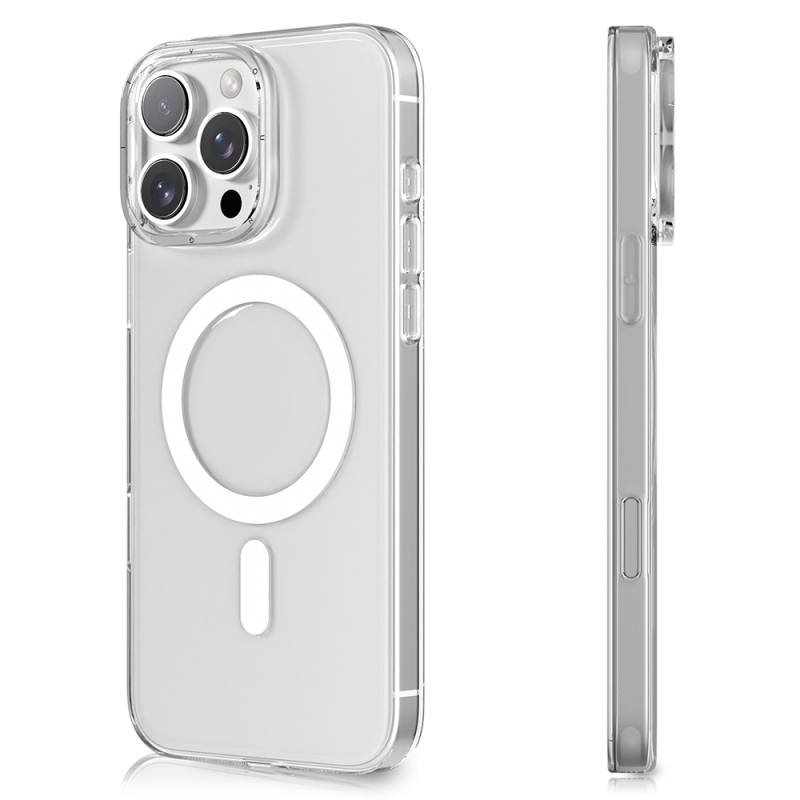 Apple iPhone 16 Pro Max Kılıf M-safe Şarj Özellikli Youngkit Ice Serisi Kapak - 3