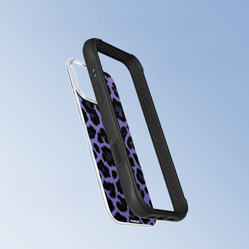 Apple iPhone 16 Pro Max Kılıf M-safe Şarj Özellikli Youngkit Leopard Serisi Kapak - 13